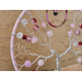 twisted wire into whimsical branches feminine look pink theme